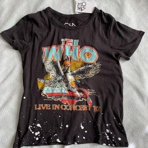 Chaser The Who live in concert Tee NWT XS